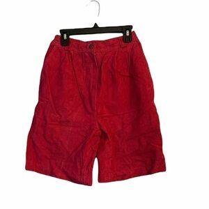 Vintage Don’t Stop High Waisted Suede Shorts 6